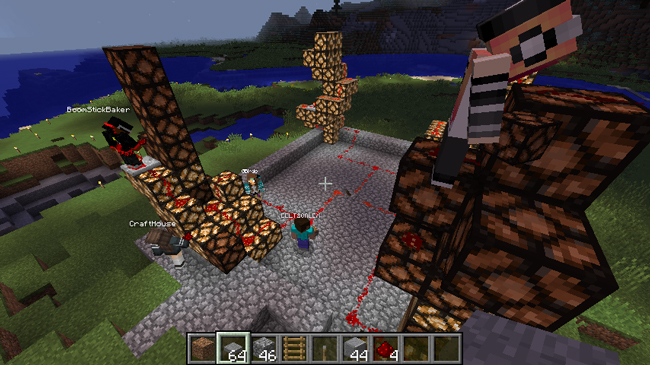 A class project in minecraft testing computational thinking